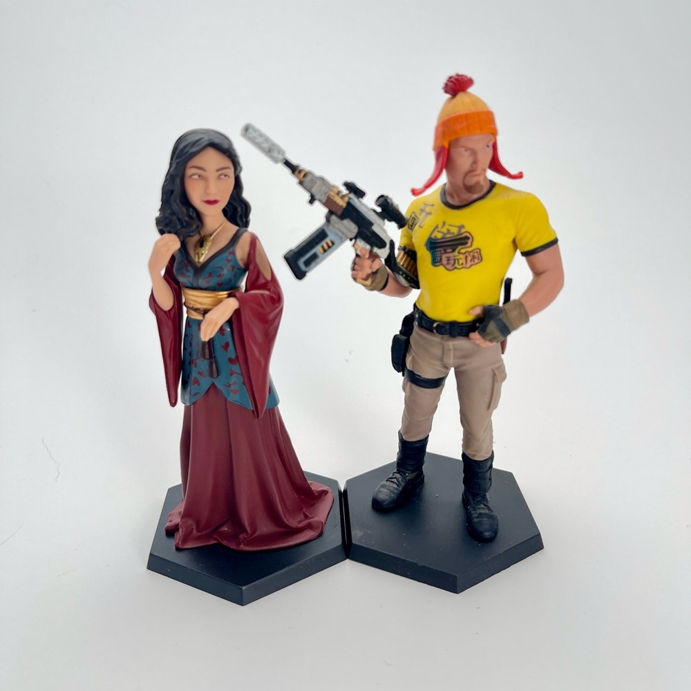 Jayne Cobb & Inara Serra Loot Crate 5” Figurines Firefly/Serenity Figurines✨
